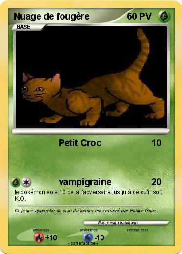 Pokemon Nuage de fougère