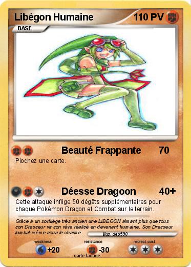 Pokemon Libégon Humaine