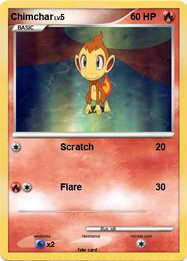 Pokemon Chimchar