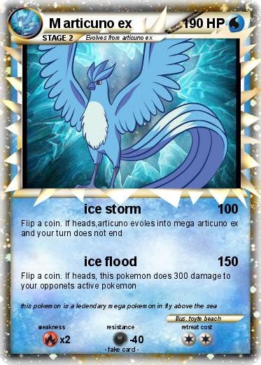 Pokemon M articuno ex