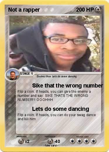Pokemon Not a rapper