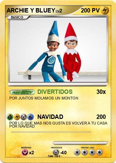 Pokemon ARCHIE Y BLUEY