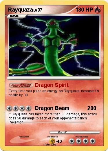 Pokemon Rayquaza