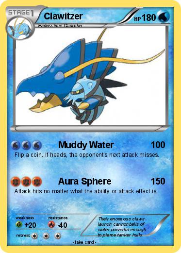 Pokemon Clawitzer