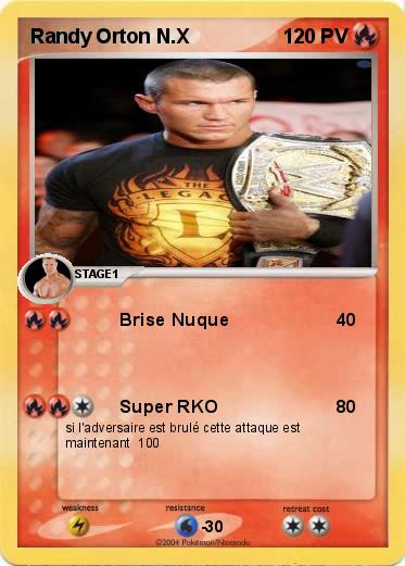 Pokemon Randy Orton N.X