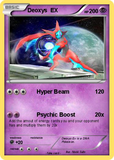 Pokemon Deoxys  EX