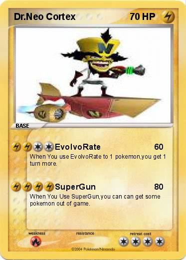 Pokemon Dr.Neo Cortex