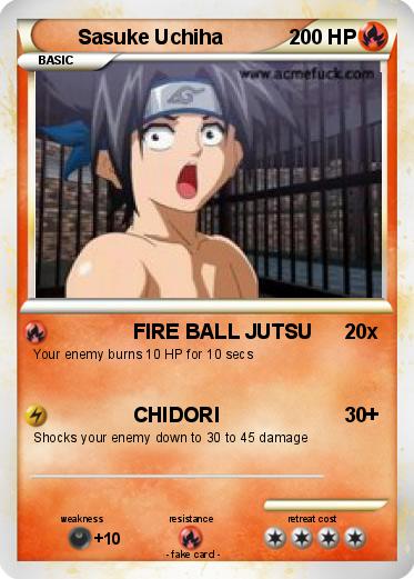 Pokemon Sasuke Uchiha