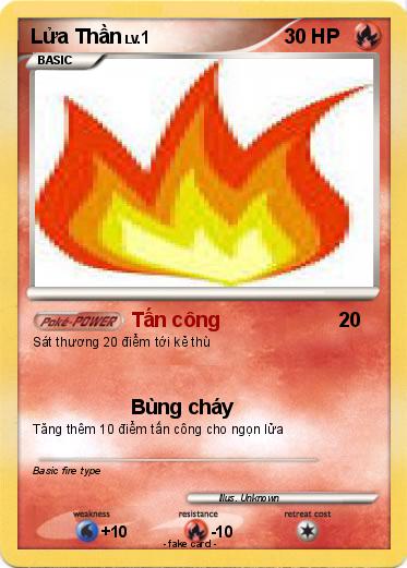 Pokemon Lửa Thần