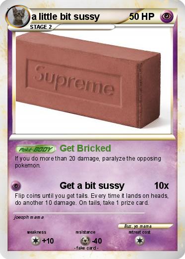Pokemon a little bit sussy