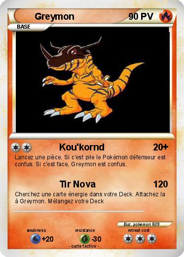Pokemon Greymon