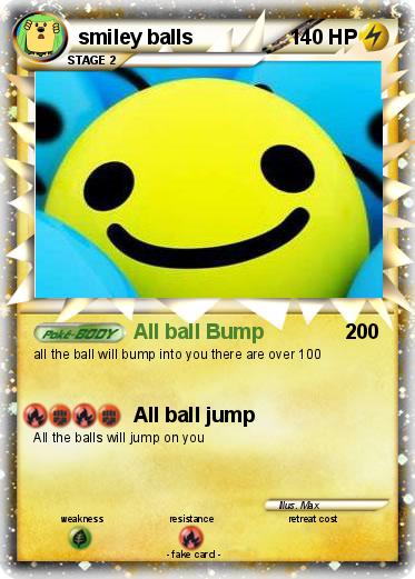Pokemon smiley balls
