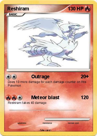 Pokemon Reshiram