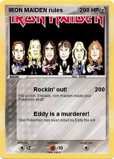 Pokemon IRON MAIDEN rules