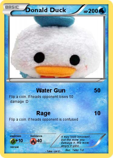 Pokemon Donald Duck