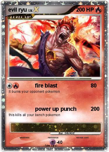 Pokemon evil ryu