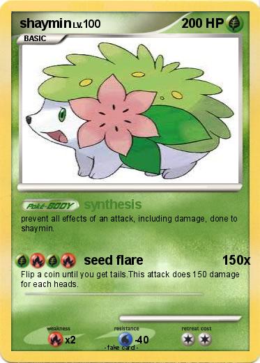 Pokemon shaymin