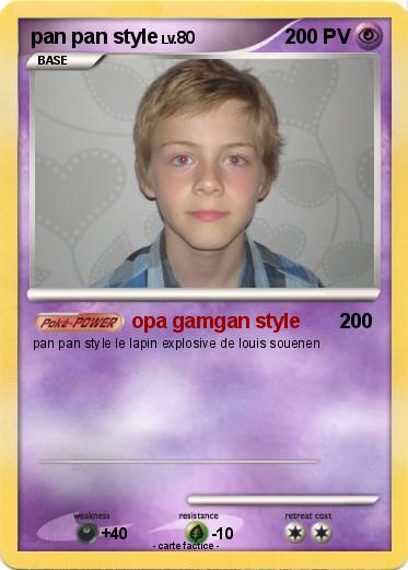 Pokemon pan pan style