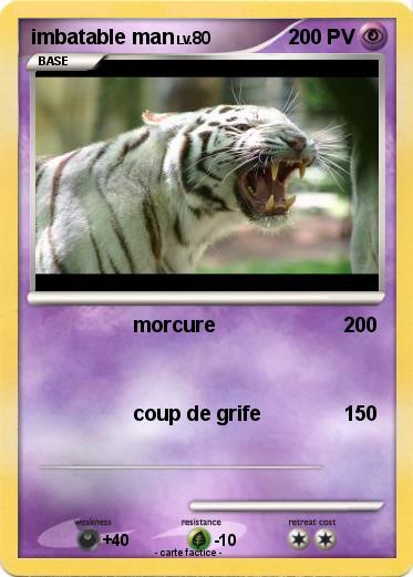 Pokemon imbatable man