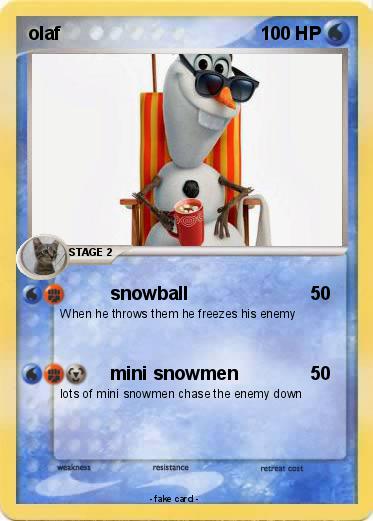 Pokemon olaf