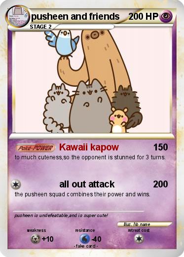 Pokemon pusheen and friends