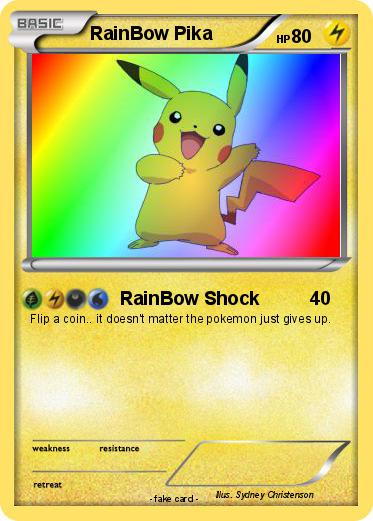 Pokemon RainBow Pika