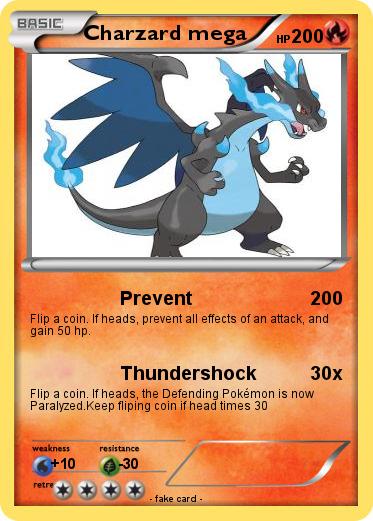 Pokemon Charzard mega
