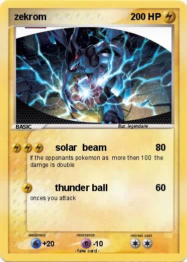 Pokemon zekrom
