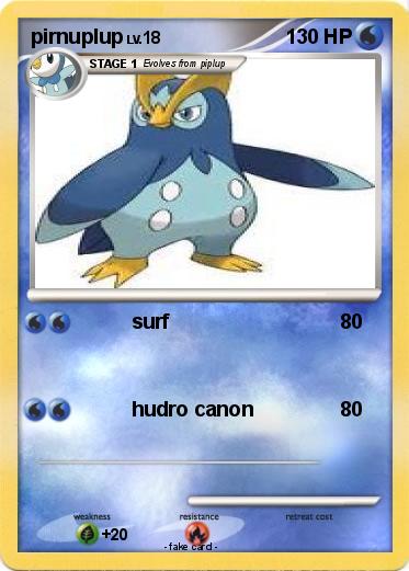 Pokemon pirnuplup