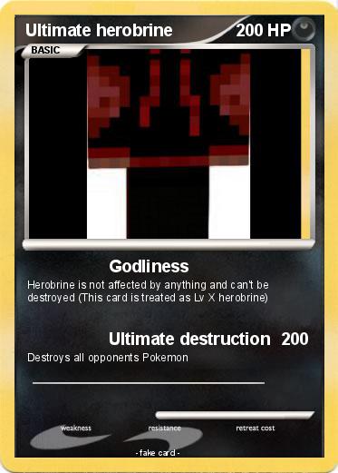 Pokemon Ultimate herobrine