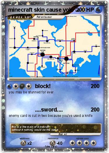 Pokemon minecraft skin cause yolo