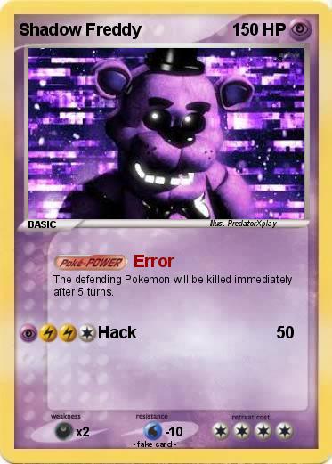 Pokemon Shadow Freddy