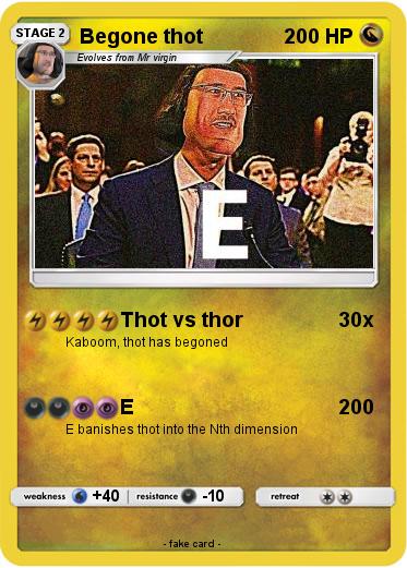 Pokemon Begone thot