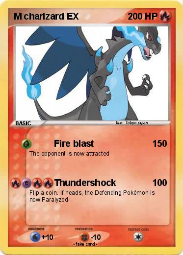 Pokemon M charizard EX