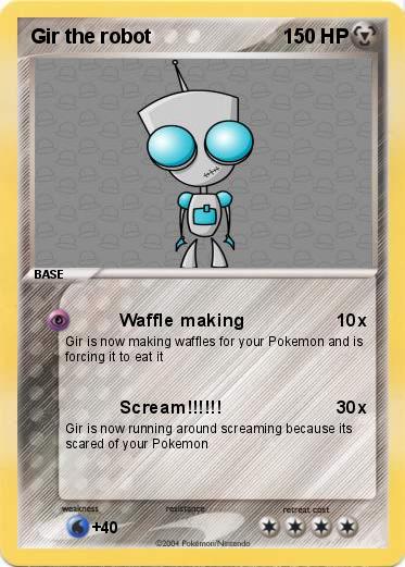 Pokemon Gir the robot
