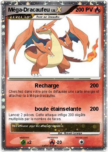 Pokemon Méga-Dracaufeu