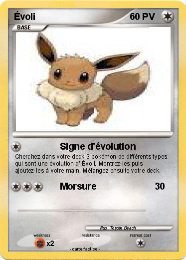 Pokemon Évoli
