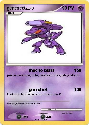 Pokemon genesect