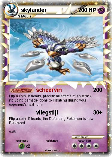 Pokemon skylander