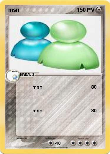 Pokemon msn