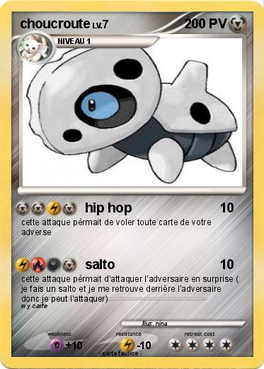 Pokemon choucroute