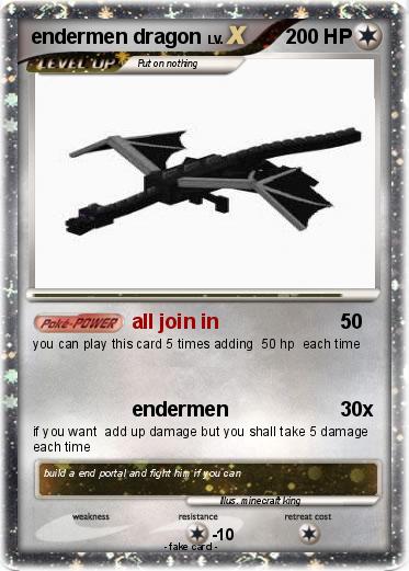 Pokemon endermen dragon