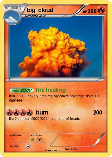 Pokemon big  cloud