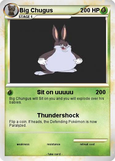 Pokemon Big Chugus