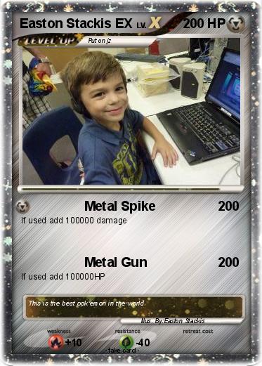 Pokemon Easton Stackis EX