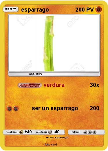 Pokemon esparrago
