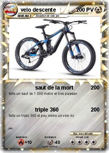 Pokemon velo descente