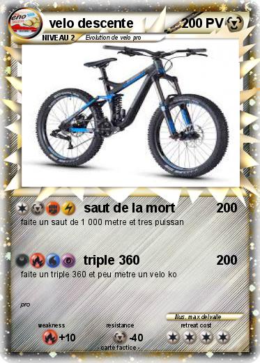 Pokemon velo descente