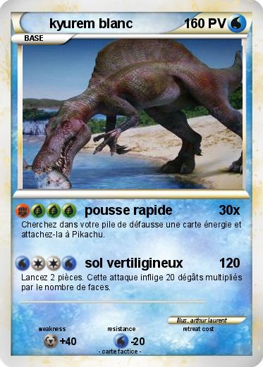 Pokemon kyurem blanc