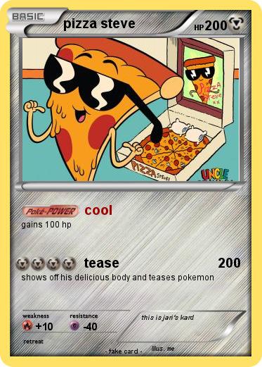 Pokemon pizza steve